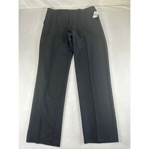 Van Heusen‎ Mens Black Pinstripe Premium No-Iron Dress Pants 36x34 NEW Classic